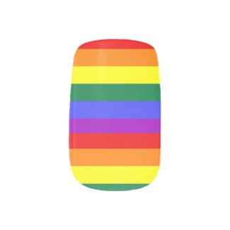 Gay Pride Rainbow Flag Nail Wrap