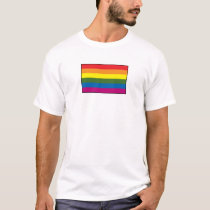 Gay Pride Rainbow Flag t-shirts by jsmusic Gay Pride Rainbow Flag t-shirts