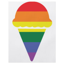 Gay Pride Rainbow Icecream flyers by CityRoyalty Gay Pride Rainbow Icecream flyers