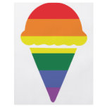 Gay Pride Rainbow Icecream Flyers