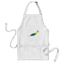 Gay Pride Rainbow Narwhal Aprons