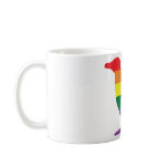 Gay Pride Rainbow Penguin mugs
