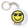 Gay Pride Smiley Keychains