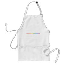 Gay Pride Stripe Aprons