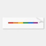 Gay Pride Stripe Bumper Stickers