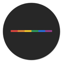 Gay Pride Stripe stickers