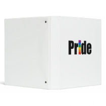 Gay Pride T-shirt 3 Ring Binders