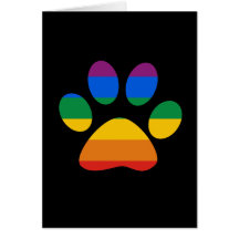 Gay Pride T-shirt Cards