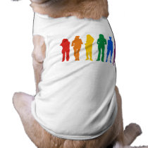 Gay Pride T-shirt pet clothing by gay_pride Gay Pride T-shirt pet clothing