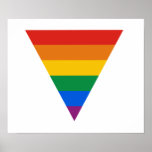 Gay Pride Triangle Poster