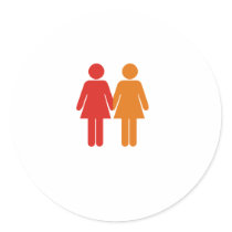 Gay Pride Women stickers