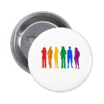 Gay Pride Women's T-shirt Buttons