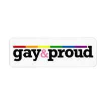 Gay&proud Label
