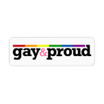 Gay&proud Label