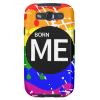Gay Rainbow Flag Born This Way Samsung Galaxy S3 Case