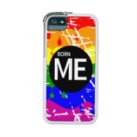Gay Rainbow Flag Born This Way iPhone 5 Cover