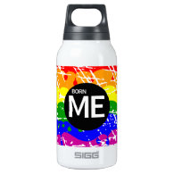Gay Rainbow Flag Born This Way SIGG Thermo 0.3L Insulated Bottle