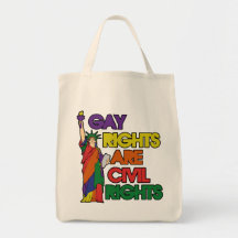 Gay rights are civil rights bags
