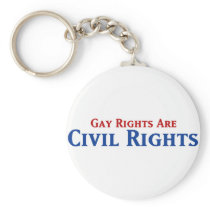 Gay Rights are Civil Rights Key Chain