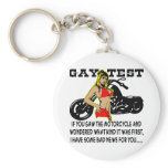 Gay Test keychains