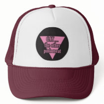 GAY ...THE OTHER PINK MEAT hats by thatsamore GAY ...THE OTHER PINK MEAT hats