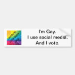 Gay Voter Bumper Sticker