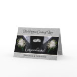 Gay Wedding Congratulations Personalized Card