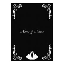 Gay Wedding Invitation - Lesbian - Two Brides