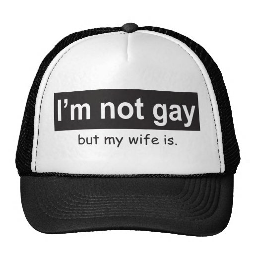 Gay Wife Trucker Hat