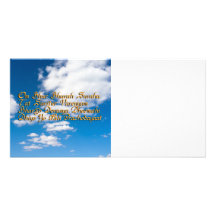 Gayatri mantra custom photo card