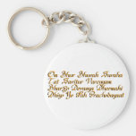 Gayatri mantra keychain