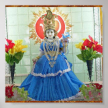 GAYATRI Mata -  Images of Nav Durga Poster