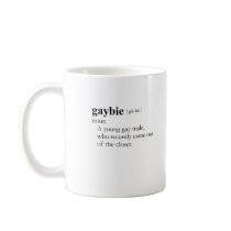GAYBIE (definition) mugs
