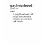GAYBOURHOOD