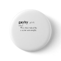 GAYBY (definition) buttons