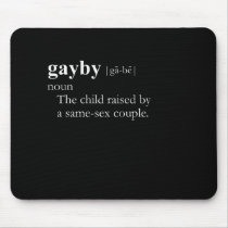 GAYBY (definition) mousepads