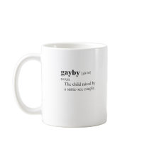 GAYBY (definition) mugs