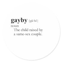 GAYBY stickers
