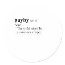 GAYBY stickers