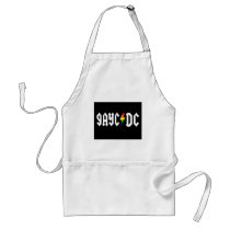 GayC/DC on Black aprons by markthaler GayC/DC on Black aprons