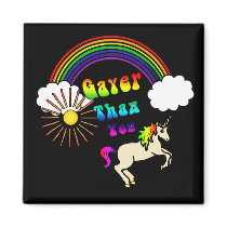 Gayer Than You Magnets