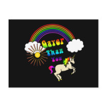 Gayer Than You Postcard