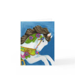 Gayle Carousel Horse Note Card