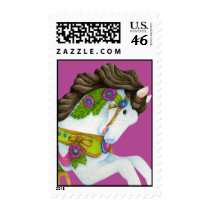 Gayle Carousel Horse Postage