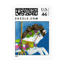 Gayle Carousel Horse Postage