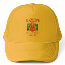 Gayle's Sweet 'N' Sassy BBQ Sauce Trucker Hat by dlcaouette Gayle's Sweet 'N' Sassy BBQ Sauce Trucker Hat