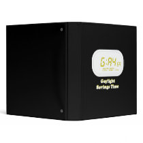 Gaylight Savings Time - Vinyl Binder