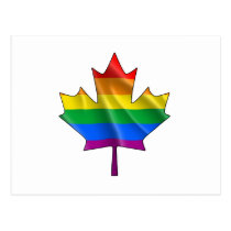 GAYNADIAN MAPLE LEAF POST CARD