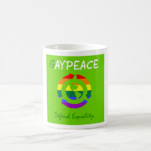 Gaypeace mug