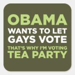 Gays Vote Sticker